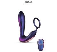 Plug vibrant et cockring Black Hole - Hueman
