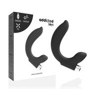 Plug Vibromasseur anal Prostatique en Silicone Rechargeable USB - ADDICTED TOYS
