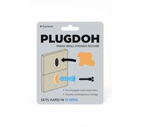 Plugdoh Enduit de Réparation pour Chevilles Murales - Répare les Chevilles Murales Desserrées et les Trous Surdimensionnés - Composé de Réparation d'Ancrage pour Fixations Murales - Adhérence