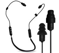 Plugfones Liberate 2.0 Écouteurs intra-auriculaires Bluetooth sans fil - Réduction du bruit avec micro et commandes isolantes du bruit (noir et gris)