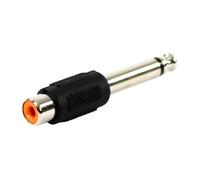 Plugger Adaptateur RCA Femelle - Jack Mâle Mono Easy Adaptateur