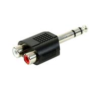 Plugger adaptateur rca femelle stéréo - jack mâle stéréo easy