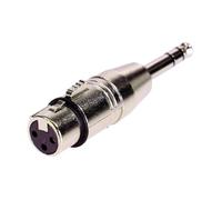 Plugger Adaptateur XLR Femelle 3b - Jack Mâle Stéréo Easy Adaptateur