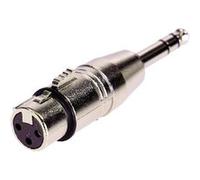 Plugger Adaptateur XLR Femelle 3b - Jack Mâle Stéréo Easy Adaptateur G