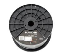 Plugger Bobine câble HP 50m - Câble audio - 2 x 1.5 mm² - Cuivre - Bobine 50 m - Gaine PVC - Noir