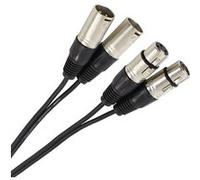 Plugger Câble Bretelle XLR Femelle 3b - XLR Mâle 3b 0.60m Easy Câble G