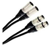 Plugger Câble Bretelle XLR Femelle 3b - XLR Mâle 3b 0.60m Elite Câble