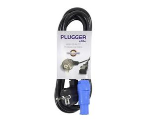 Plugger Câble d'alimentation powercon norme EU 1,8 m Elite Noir