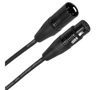 Plugger Câble DMX XLR Femelle 5b - XLR Mâle 5b 10m - Câble DMX - Connecteurs REAN by Neutrik - 10m - AES/EBU