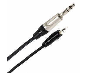 PLUGGER Câble jack 3,5 mm vers jack 6,35 mm - 1,5 m