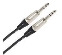 Plugger Câble Jack mâle/mâle stéréo 1,50 m Noir