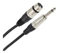 Plugger Câble XLR Femelle 3b - Jack Mâle Mono 3m Easy Câble Micro