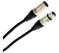 Plugger Elite Câble microphone XLR femelle/XLR mâle. Connecteurs Neutrik 3 broches. Enceinte, microphone, carte son, contrôleur DJ, table de mixage et autres. Longueur 3 m. Qualité Pro