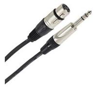 Plugger Câble XLR Femelle - Jack Mâle Stéréo 3m Easy Câble Micro