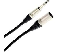 Plugger Câble XLR Mâle 3b - Jack Mâle Stéréo 6m Elite Câble Micro