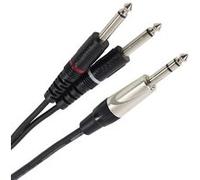 Plugger Câble Y Jack Mâle Stéréo - Jack Mâle Mono 1.50m Easy Câbles En G