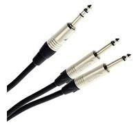 Plugger Câble Y Jack Mâle Stéréo - Jack Mâle Mono 1.50m Elite Câbles