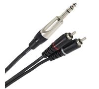 Plugger Câble Y Jack Mâle Stéréo - RCA Mâle 3m Easy Câbles En Y