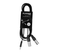 Plugger Câble Y Mini Jack Mâle Stéréo - XLR Mâle 3m Easy Câbles En Y