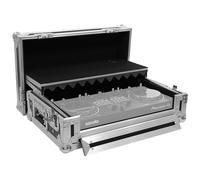 Plugger Case, Flight Case Professionnel Pour Contrôleur Pioneer DJ DDJ-REV1, En Multiplis Noir 9mm Avec Cornières Aluminium, Roulettes Et Poignée, Compatible Tablette Et PC Portable