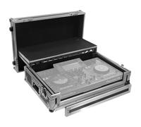 Plugger Case Flightcase Pioneer DJ XDJ-RR ou contrôleur DJ de même Dimensions. Flight Case Professionnel Noir Alu multiplis 9mm Cornière Aluminium Station de Travail DJ. Flight avec 2 roulettes.