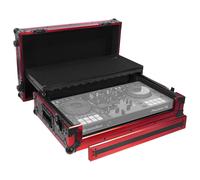 Plugger Flight case DDJ 800 - Rouge - Flight case pour contrôleur DJ - coque rigide - compatible DDJ-800 - rouge