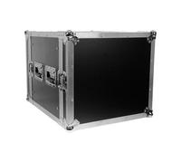 Plugger Flight case Rack 10U - Flight case rack 19 pouces 10U - Rails avant/arrière - Capots amovibles - Coins renforcés - Poignées encastrées - Construction robuste pour tournée