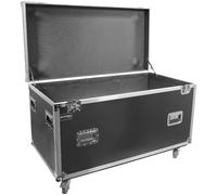 Plugger FT11759 - Flight case multimédia professionnel - Roulettes intégrées - Fermetures papillon verrouillables - Cornières aluminium - Poignées métal - Construction robuste