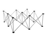 Plugger QuickStage Raiser 40 - Pieds repliables pour scène - Système autobloquant - Charge 800 kg/m² - 2 hauteurs : 40 et 60 cm