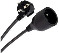 PLUGGER Rallonge électrique norme NF 3 m Easy avec prise terre et câble 3 x 1,5 mm²