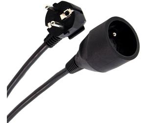 PLUGGER Rallonge électrique norme NF 3 m Easy avec prise terre et câble 3 x 1,5 mm²