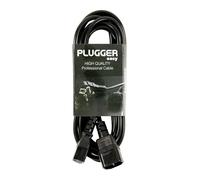 Plugger Rallonge électrique type IEC Male- IEC Femelle 3m Easy Câble