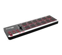 Plugger Studio Pocket Pad Contrôleur MIDI USB ultra compact pour ordinateur PC et Mac. 12 pads sensibles à la vélocité. Compatible avec tous les logiciels MAO DAW DJ Plug-ins Instruments virtuels.