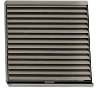 Pluggit Lamelles de remplacement pour grille de protection contre les intempéries WSG150 - WSG125-150A