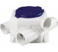 Pluggit PluggExVent - Caisson d'extraction d'air DN 125 avec capteur d'humidité - PEV-DHU