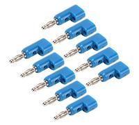 Plugs 4mm Empilables 10pcs Connecteurs de Fiche Banane Empilables de 4 Mm