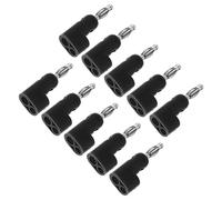 Plugs 4mm Empilables 10pcs Connecteurs de Fiche Banane Empilables de 4 Mm