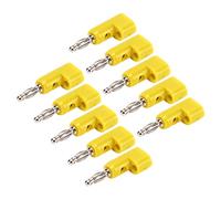 Plugs 4mm Empilables 10pcs Connecteurs de Fiche Banane Empilables de 4 Mm