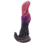 Plugs Anal Pénis Réaliste, 23cm Silicone Liquide Plug Butt Souple Conception ondulée multicouche Gode réaliste Monster Dragon Godemichés Sex toys pour Hommes Femmes