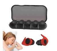 Plugs d'oreille pour dormir | Sleep Earplugs | Noise-Canceling Ear Plugs For Sleeping Silicone Ear Plugs With Soft Material Flexible Sound Proof Earplugs For Studying, Travel & Reading