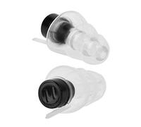 Plugs d'oreille POUR le Travail, Sécurité Pouchons d'oreille Plugs High Fidelity Hearity Anti Noise Music SAFE SAFE OEUR POUR CONCERTS FESTIVAUX Événements Sportifs (BLACK)