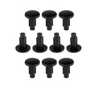 Plugs for Screw Holes - 10 Pieces M5 Rubber Threaded Inserts