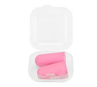 Plugs Sponge Sound Isolation Prévention du bruit Amélioration de l'attention du sommeil Protection auditive Femmes hommes Chambre voyage Travel Lieu Downtown (Rose)