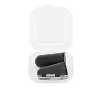 Plugs Sponge Sound Isolation Prévention du bruit Amélioration de l'attention du sommeil Protection auditive Femmes hommes Chambre voyage Travel Lieu Downtown (Noir)