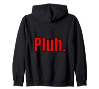 Pluh. Rétro années 80 Minimal Slang Expression Signification Design Sweat à Capuche