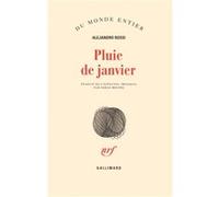 Pluie de janvier Alejandro Rossi (Auteur), Serge Mestre (Traduction)