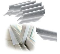 pluie pour portes et fenêtres Bandes D'étanchéité Transparentes Pour Fenêtres, Solin Anti-goutte Pour Fenêtres Coulissantes/à Battants, Déflecteur De Pluie Autocollant(6 PC,W 25MM)