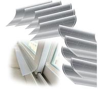 pluie pour portes et fenêtres Bandes D'étanchéité Transparentes Pour Fenêtres, Solin Anti-goutte Pour Fenêtres Coulissantes/à Battants, Déflecteur De Pluie Autocollant(10 PC,W 45MM)