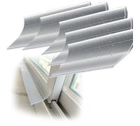 pluie pour portes et fenêtres Bandes D'étanchéité Transparentes Pour Fenêtres, Solin Anti-goutte Pour Fenêtres Coulissantes/à Battants, Déflecteur De Pluie Autocollant(5 PC,W 35MM)