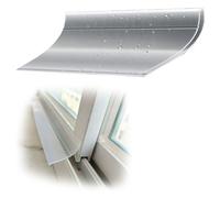 pluie pour portes et fenêtres Bandes D'étanchéité Transparentes Pour Fenêtres, Solin Anti-goutte Pour Fenêtres Coulissantes/à Battants, Déflecteur De Pluie Autocollant(1 PC,W 45MM)